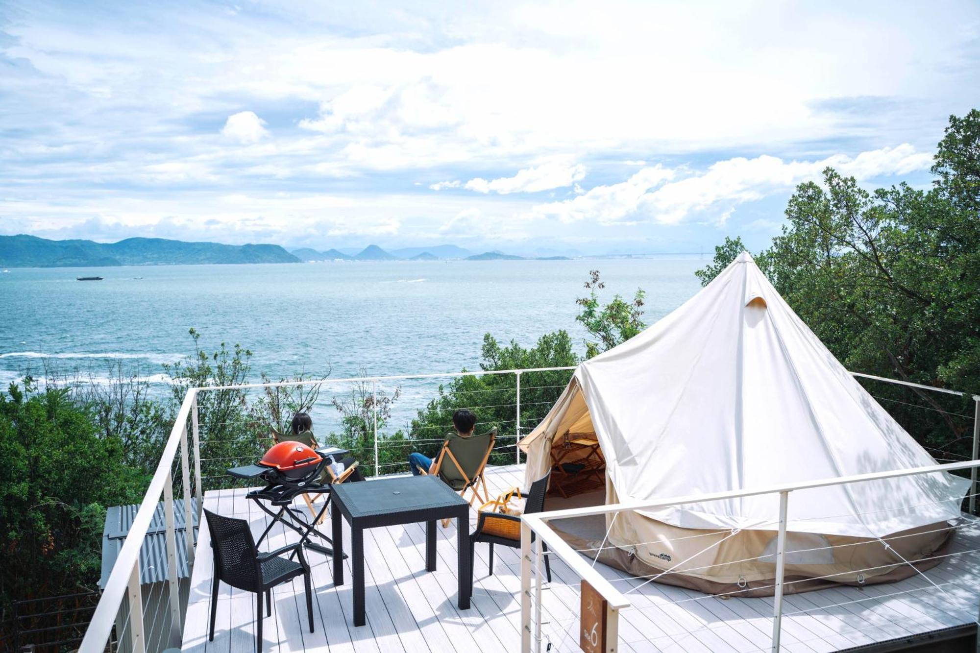 てんとうみ 渋川海岸グランピング Tentoumi Shibukawa Beach Glamping Tamana Esterno foto